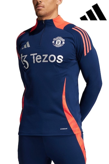 adidas Blue Manchester United Football Shirts (AD3736) | £65