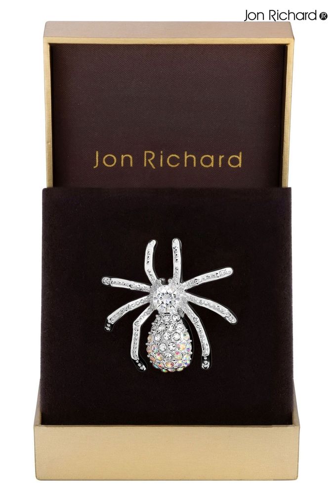 Buy Women s Brooches Silver Jon Richard Jewellery Online Next UK