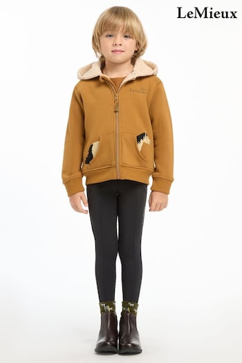 LeMieux Yellow Mini Charlie Lined Ginger Hoodie (AD4184) | £45