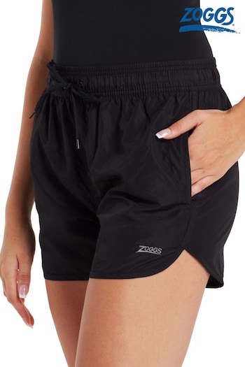 Zoggs Ladies Indie Swim Black Shorts (AD4646) | £25