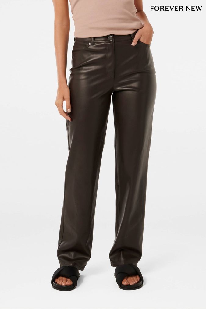 Next leather trousers ladies on sale