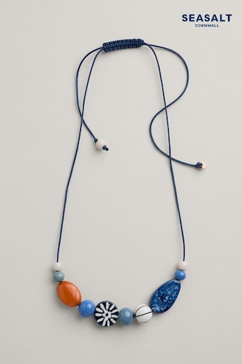 Seasalt Cornwall Blue Sea Gleam Necklace (AD4866) | £33