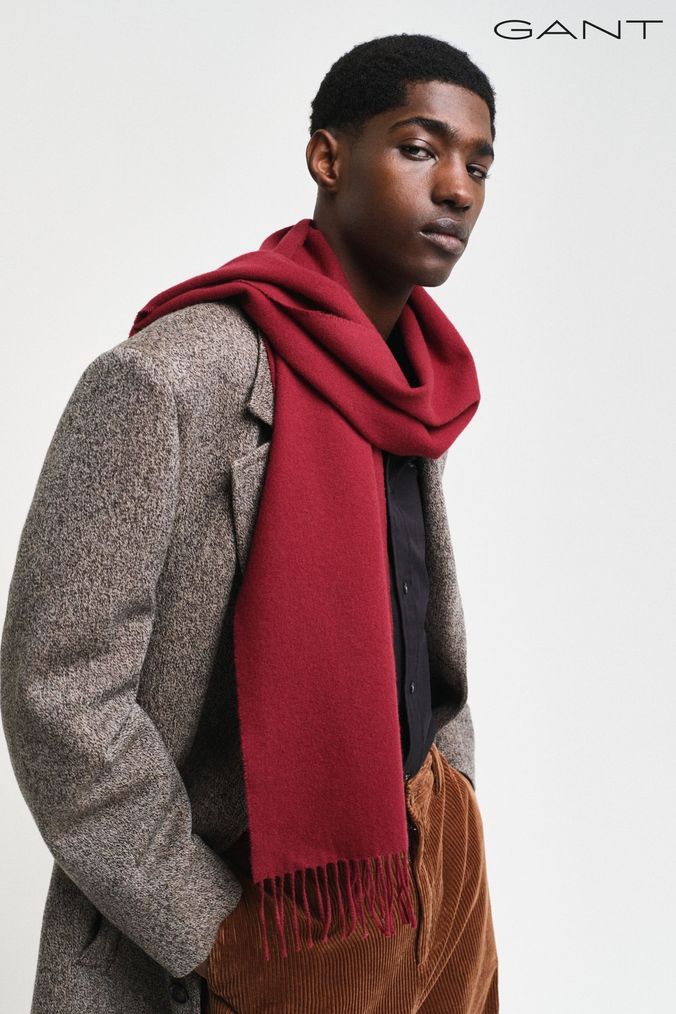 Red scarf online hotsell