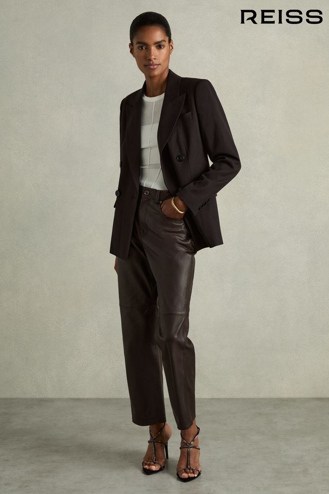 Buy Women s Trousers Mid Rise Slim Online Next UK