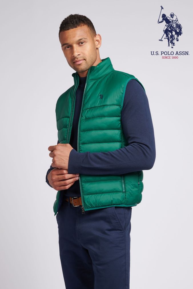 Buy Men s U.S. Polo Assn Sleeveless Plain Online Next UK