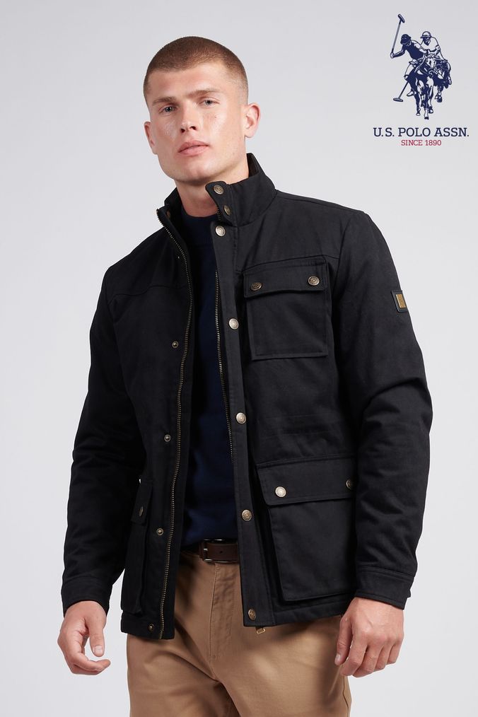 Next mens wax jacket outlet