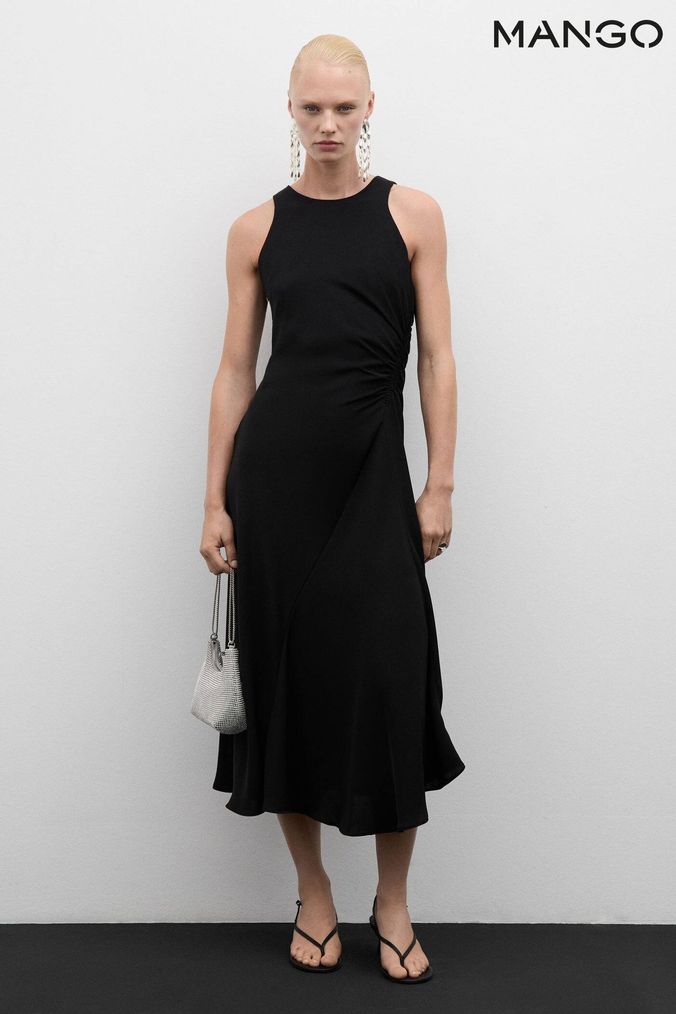 Buy Women s Black Mango Occasionwear Dresses Online Rs01Shops