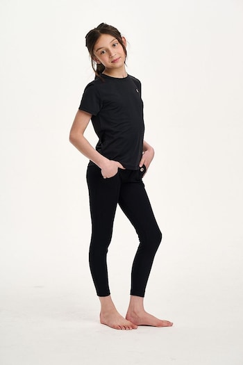 Danskin High Waist Black Leggings With Pockets (AD5493) | £32