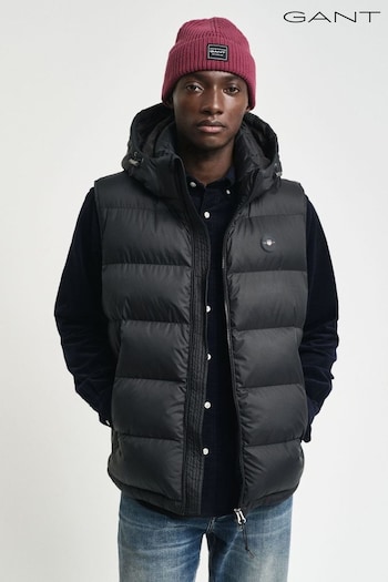 GANT Black Active Cloud Gilet (AD5537) | £220