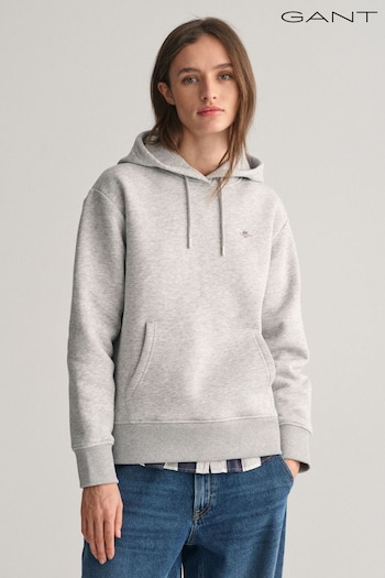 GANT Grey Shield Hoodie (AD5697) | £100