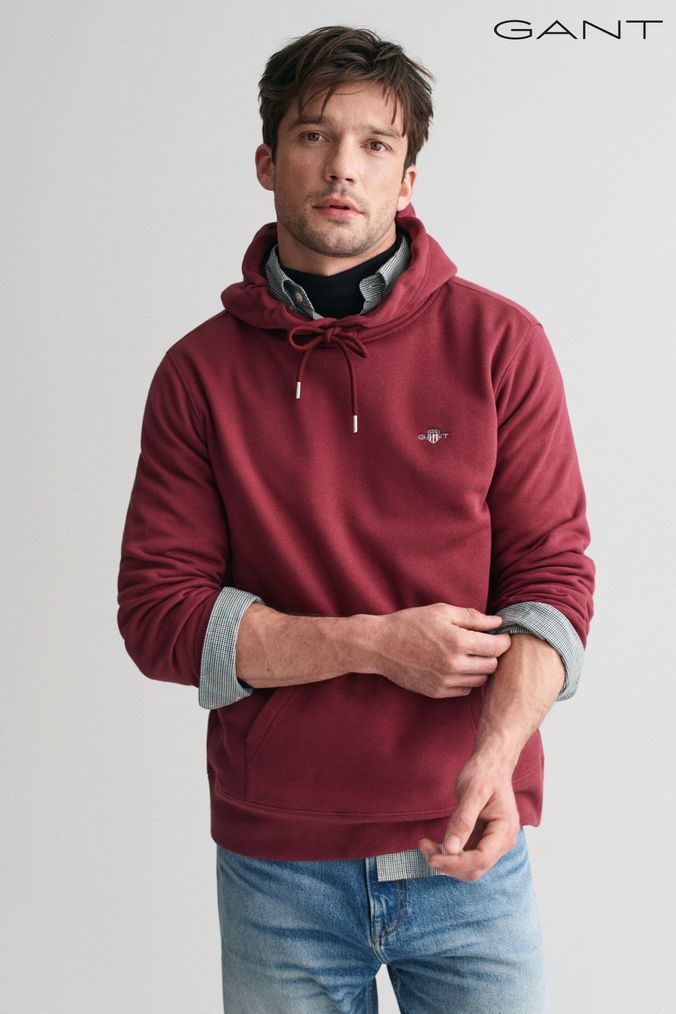Red hoodies for men best sale