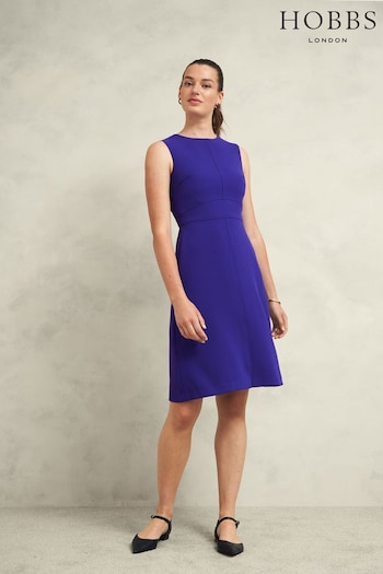 Hobbs Blue Ophelia Dress (AD6304) | £149