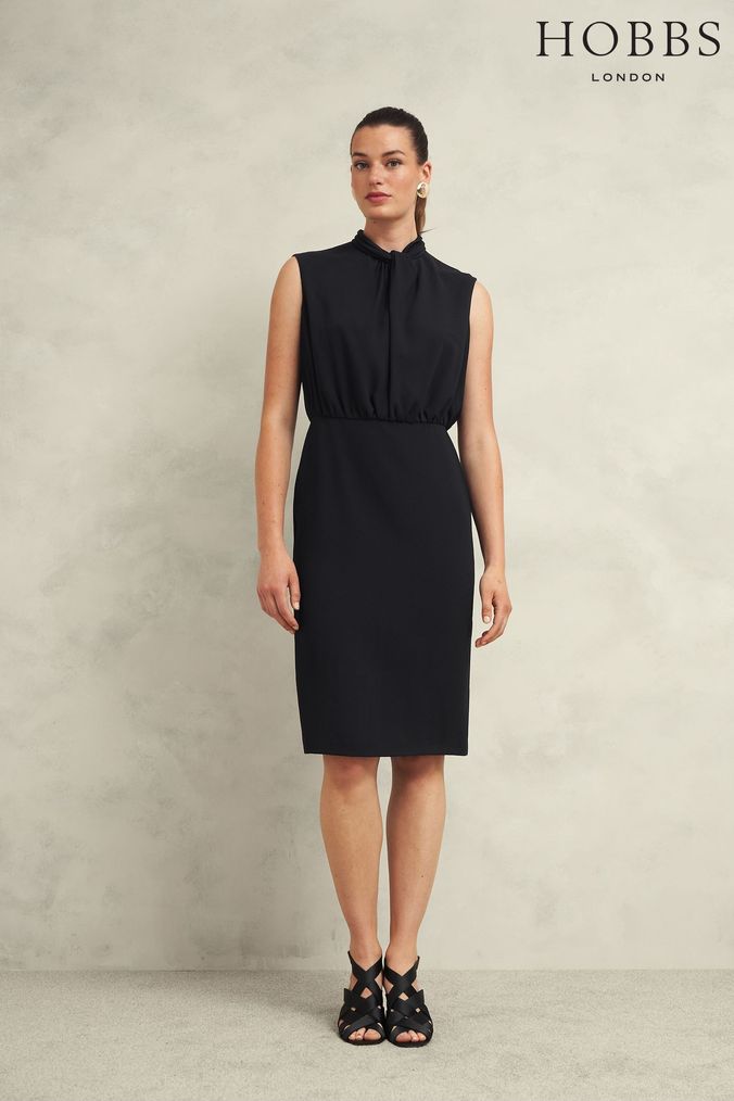 Hobbs mint alexis dress top