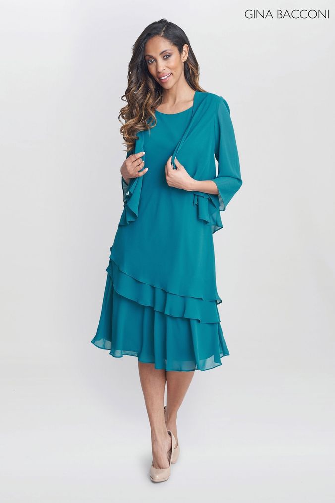 Buy Women s Gina Bacconi Long Sleeve One Shoulder Plain Dresses Online ArvindShops Gina Tricot Petite Giacchetta Colette nero