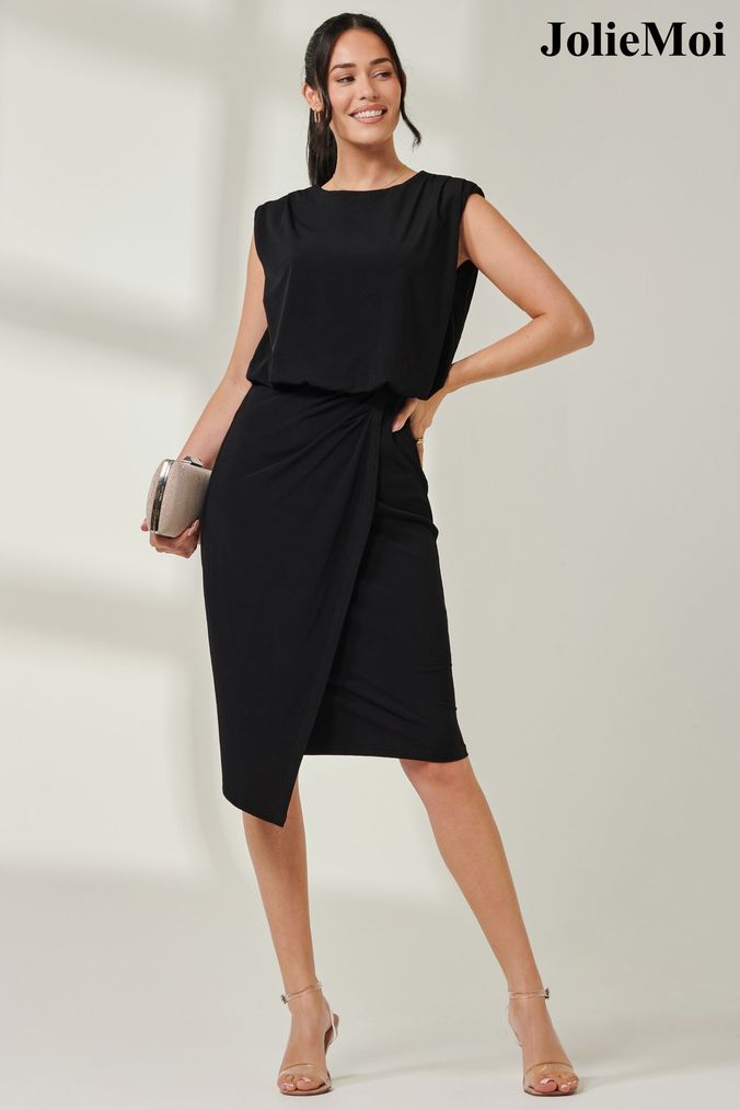 Black workwear dress uk cheap
