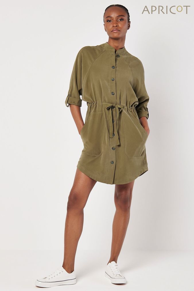 Lipsy stella & clara print button dress discount