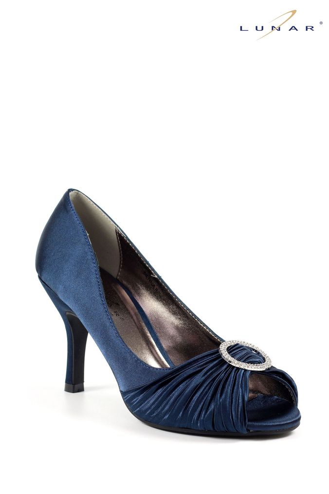 Peep Toe Shoes Kitten High Mid Heel Peep Toe Flat Shoes Next