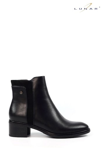 Lunar Susannah Black Ankle Boots (AD7259) | £55