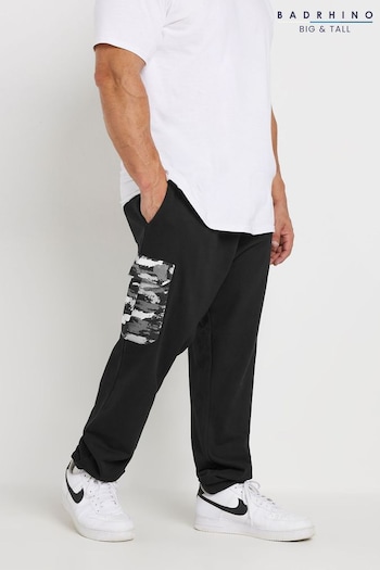 BadRhino Big & Tall Black Utility Joggers (AD7403) | £30