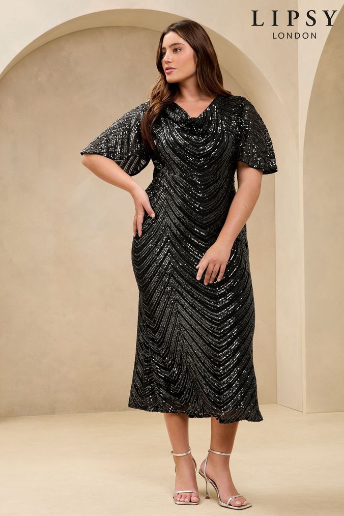 Plus size sequin dress cheap