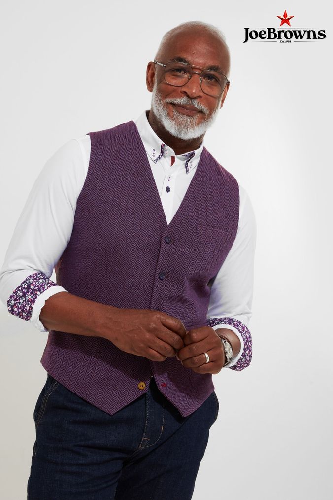 Cadbury purple waistcoats for mens on sale