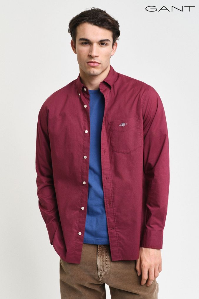 Buy Men s Long Sleeve Dress Shirt Plus Size Button Down Shirts Online Next UK