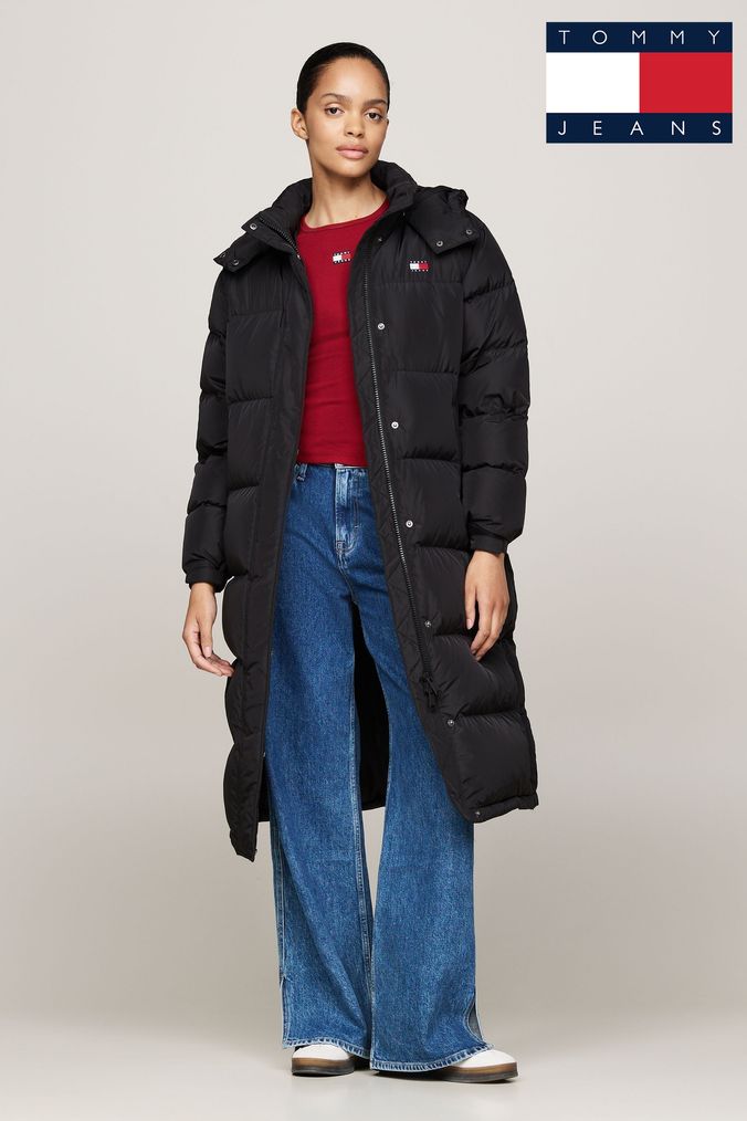 Tommy hilfiger bardot puffer best sale