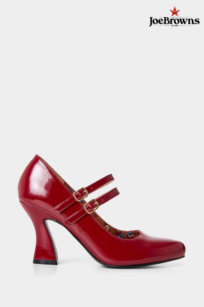 Buy Women s High Ankle Strapping Shoes Red Online Next UK