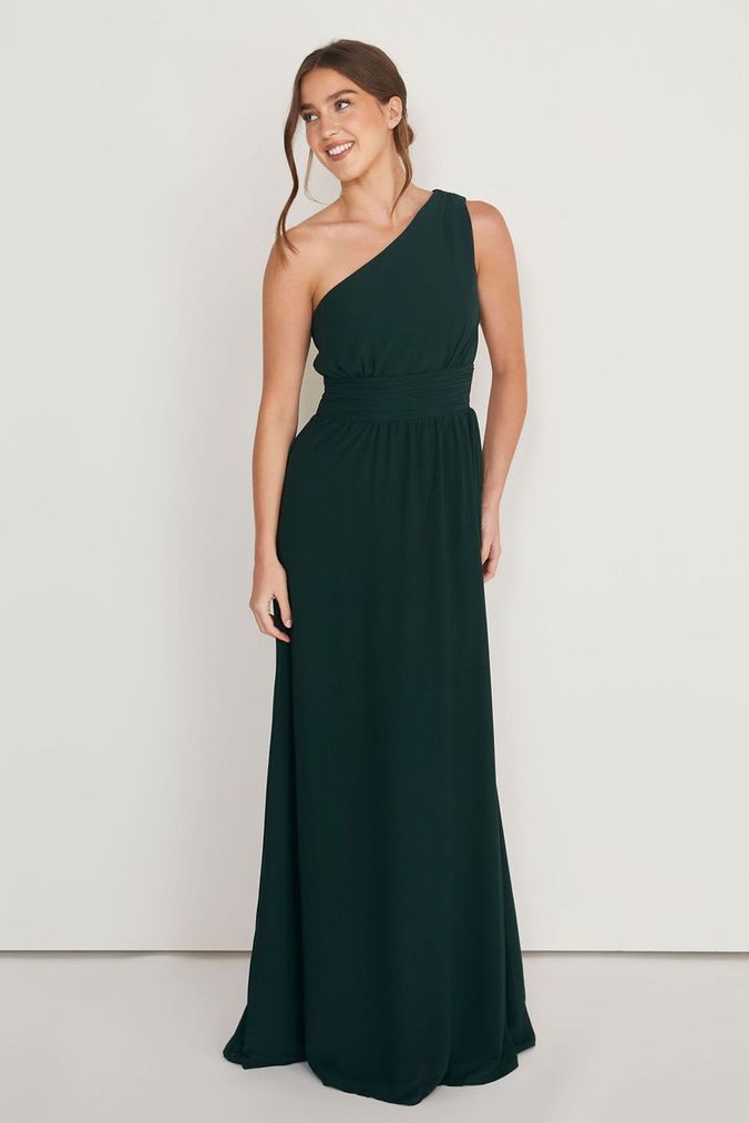 Buy Women s Green Maxi V Neck Dresses Online Next UK