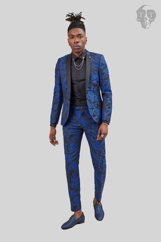 Floral tuxedo jacket womens online