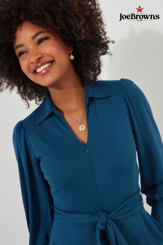 Buy Women s Blue Boiler Suit Jumpsuit Online Next UK