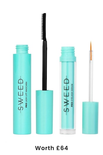 Sweed Lash Lift Mascara & Eyelash Growth Serum Set (Worth £64) (AE0619) | £58