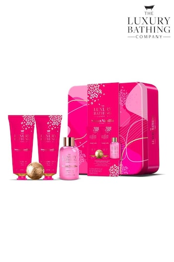 The Luxury Bathing Company Sweet Almond Glaze Relax Unwind Set (AE3361) | £12