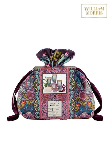 William Morris At Home Multi Velvet Bird and Yare Pouch Gift Set (AE3365) | £20