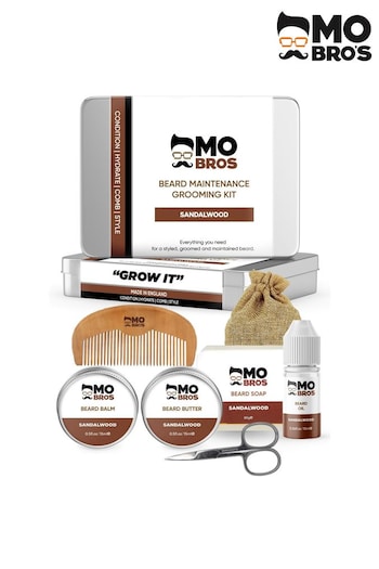 Mo Bros XL Beard Care Kit Sandalwood Gift Set (AE3425) | £25