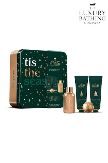 The Luxury Bathing Company Toasted Praline and Sweet Vanilla Tis the Season Gift Set (AE3471) | £12