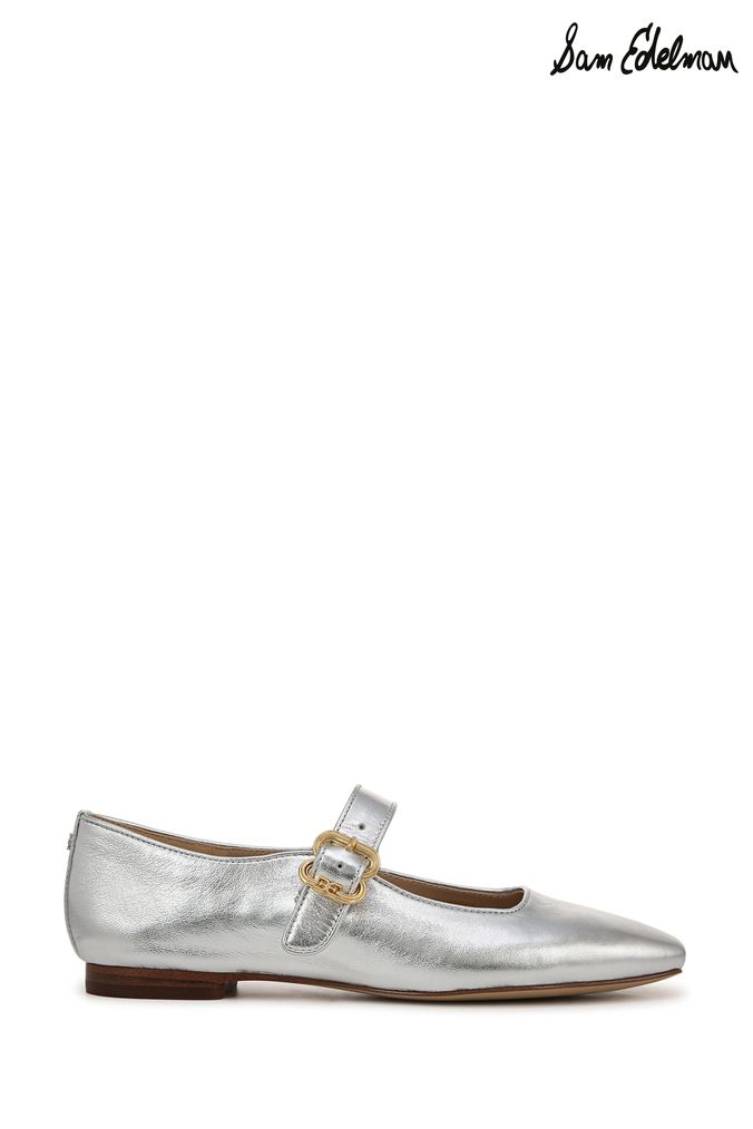 Buy Women s Sam Edelman Shoes Occasionwear Silver Online Next UK
