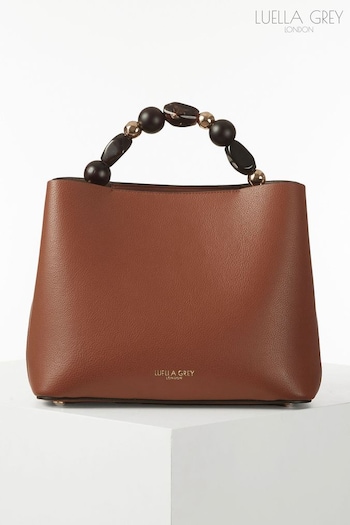 Luella Grey Danielle Crossbody Brown Tote (AE4098) | £110