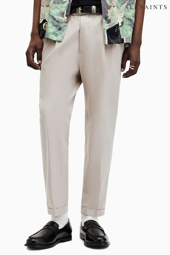 AllSaints Cream Tallis Trousers (AE4197) | £139