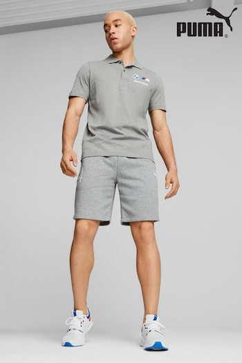 Puma Grey Mens BMW M Motorsport Polo Shirt (AE5809) | £45