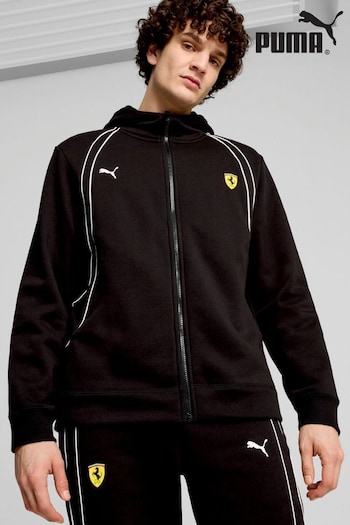 Puma Black Mens Scuderia Ferrari Race Hoodie (AE5858) | £100