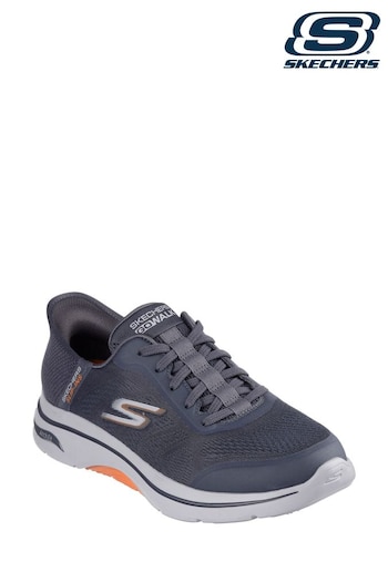 Skechers Grey Arch Fit 2.0 Simplicity 2 Slip In Wide Fit Trainers (AE5981) | £104