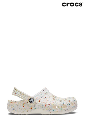 Crocs Paint Splatter Classic Clogs (AE5983) | £40