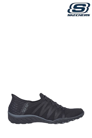 skechers Casual Black Breathe Easy Roll Slip In With Me Trainers (AE6025) | £79