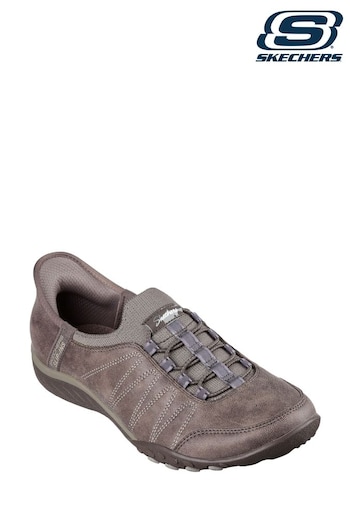 Skechers Brown Slip In Breathe Easy Home Body Shoes (AE6205) | £79