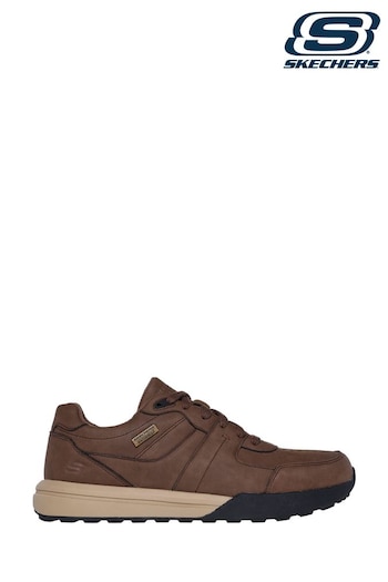 Skechers Brown Netson Gander Shoes (AE6391) | £74