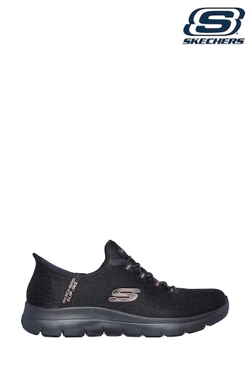 Skechers Black Summits Classy Night Slip In Shoes (AE6414) | £74