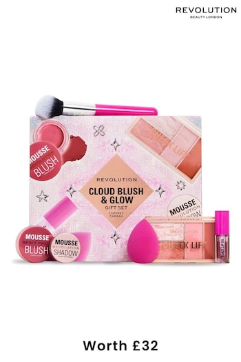 Revolution Cloud Blush and Glow Highlight Gift Set (Worth £32) (AE7562) | £25