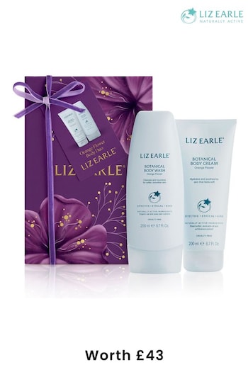 Liz Earle Orange Flower Body Duo Gift Set (Worth £43) (AE8429) | £26