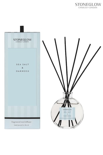 Stoneglow Modern Classics Sea Salt and Oakmoss Reed Diffuser (AE8701) | £23